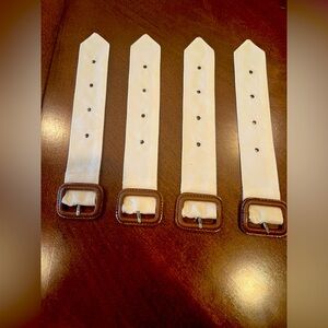 These are four Burberry Napkin that are untouched.